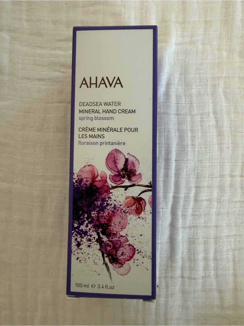 NIB AHAVA Mineral Hand Cream Spring Blossom 100mL